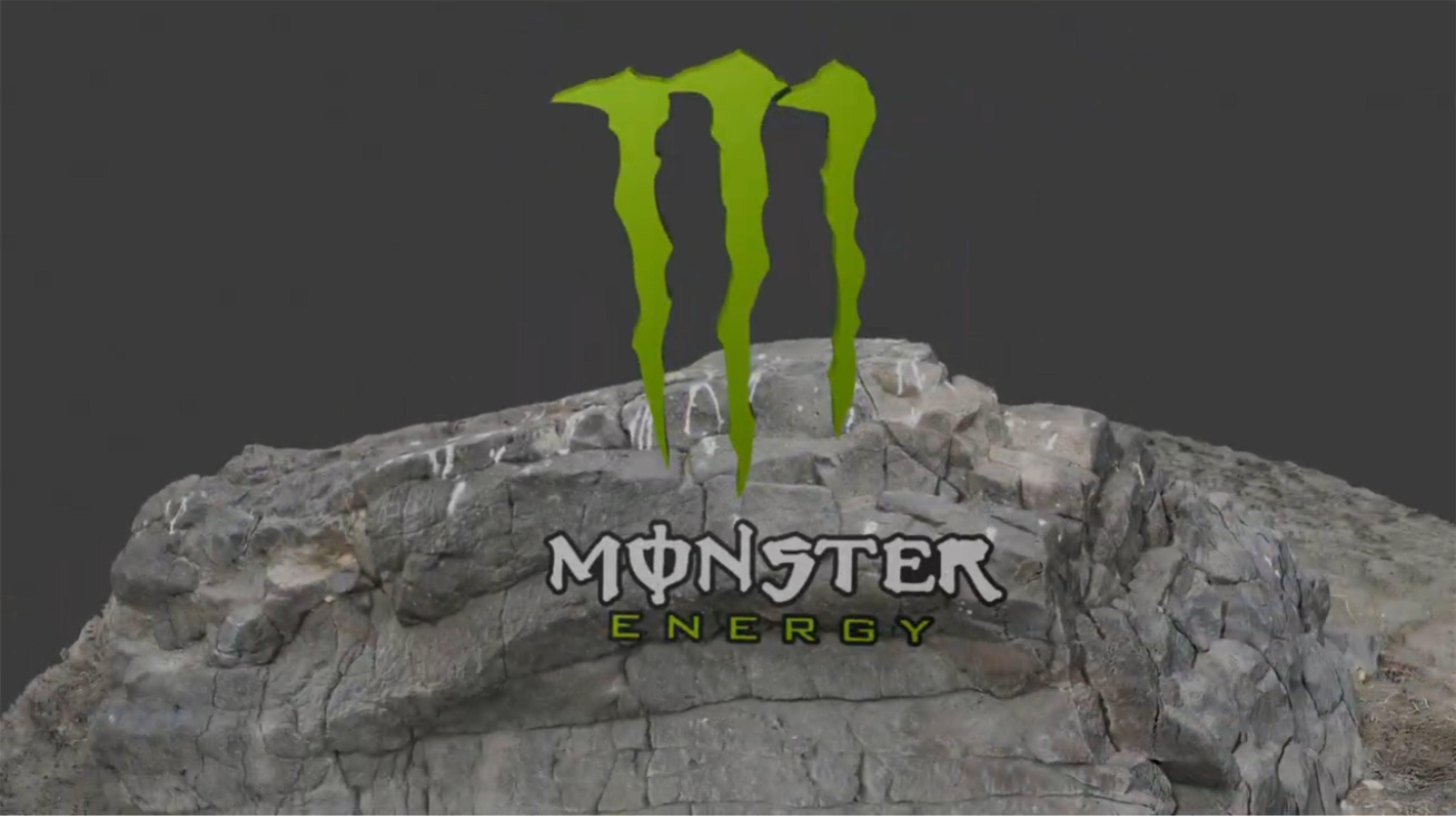 logo 3d monster
